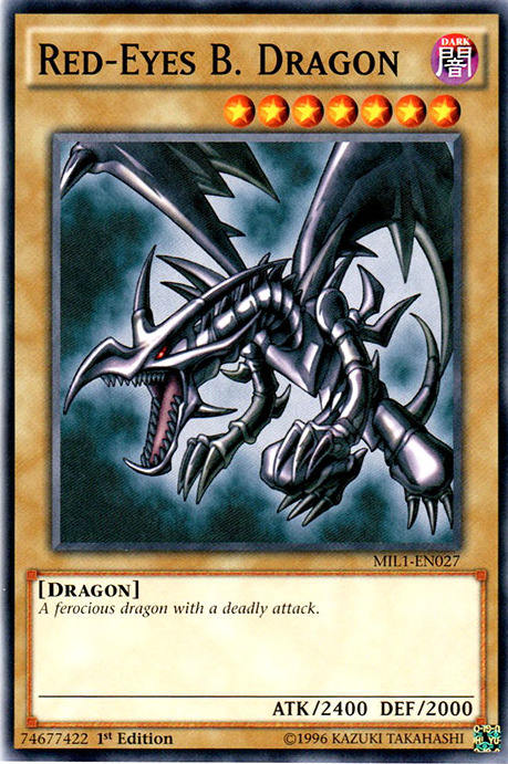 Red-Eyes B. Dragon [MIL1-EN027] Common | Good Games Adelaide SA