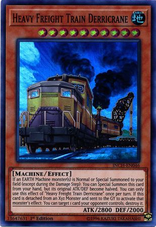 Heavy Freight Train Derricrane [INCH-EN046] Super Rare | Good Games Adelaide SA