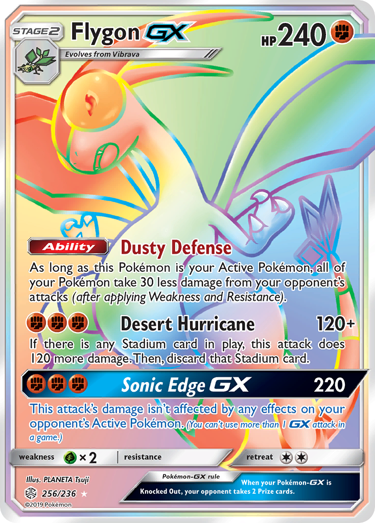 Flygon GX (256/236) [Sun & Moon: Cosmic Eclipse] | Good Games Adelaide SA