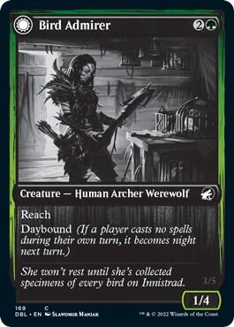 Bird Admirer 169 (Innistrad: Double Feature)  - Foil | Good Games Adelaide SA