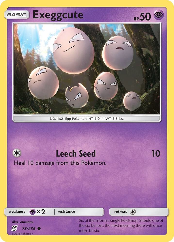 Exeggcute 73/236 (SM - Unified Minds)  | Good Games Adelaide SA