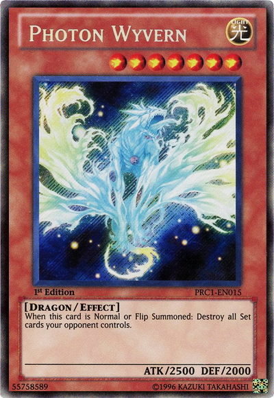 Photon Wyvern [PRC1-EN015] Secret Rare | Good Games Adelaide SA