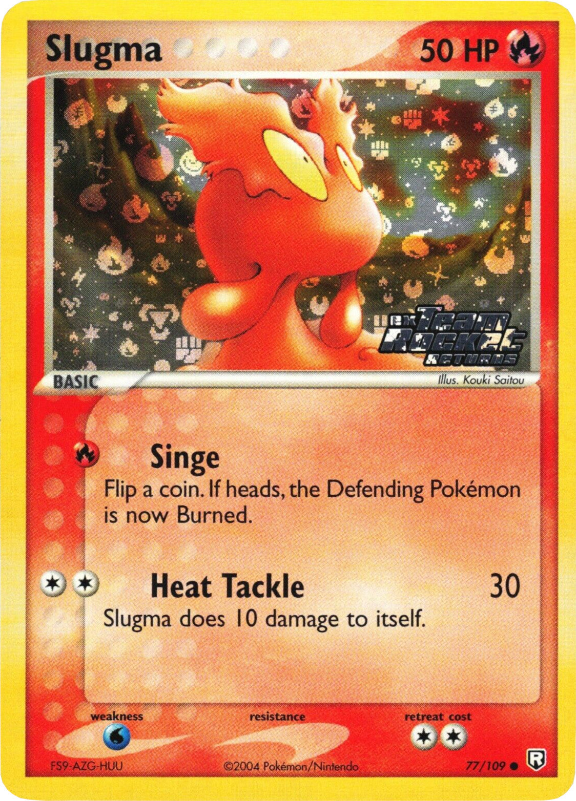Slugma (77/109) (Stamped) [EX: Team Rocket Returns] | Good Games Adelaide SA