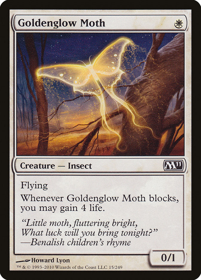 Goldenglow Moth 15 (Magic 2011 (M11))  | Good Games Adelaide SA