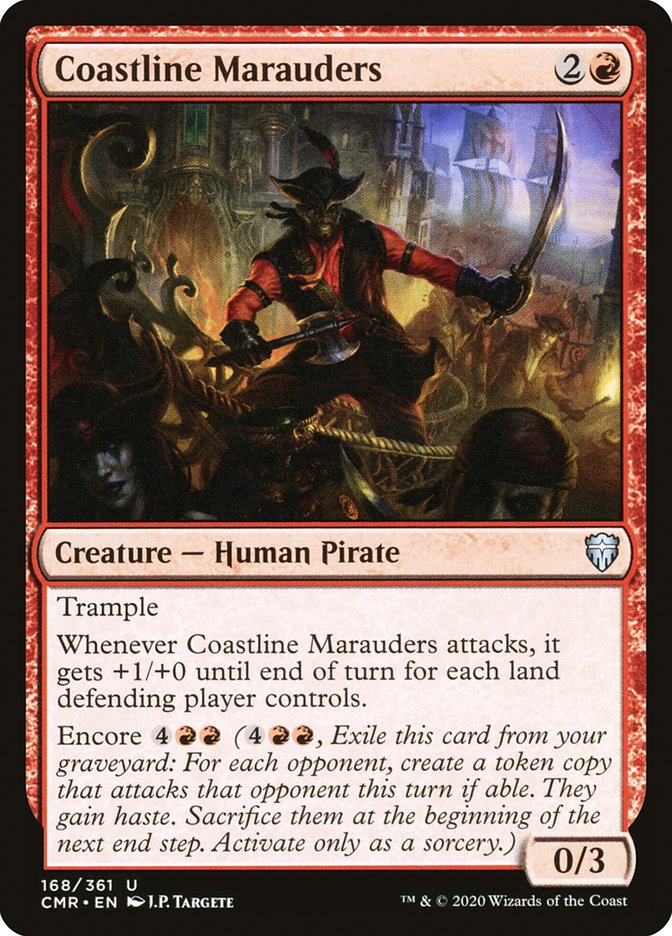 Coastline Marauders 168 (Commander Legends)  - Foil | Good Games Adelaide SA