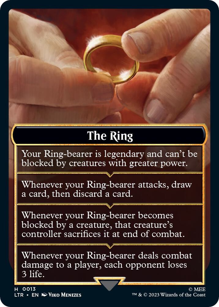 The Ring Helper Card 13 (Universes Beyond: The Lord of the Rings: Tales of Middle-earth)  | Good Games Adelaide SA
