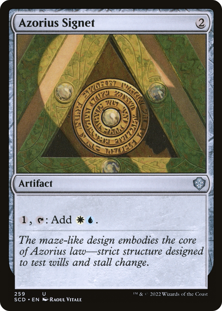 Azorius Signet [Starter Commander Decks] | Good Games Adelaide SA