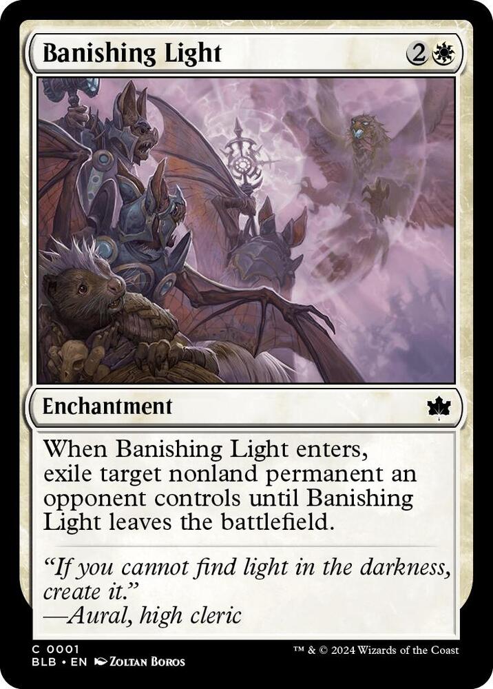 Banishing Light 1 (Bloomburrow)  - Foil | Good Games Adelaide SA