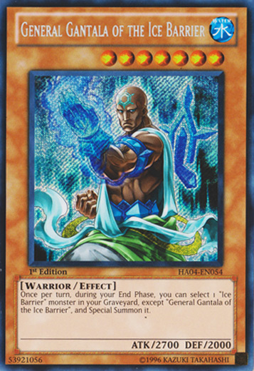 General Gantala of the Ice Barrier [HA04-EN054] Secret Rare | Good Games Adelaide SA