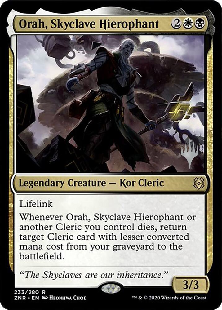 Orah Skyclave Hierophant 233 (Promo Pack: Zendikar Rising)  | Good Games Adelaide SA