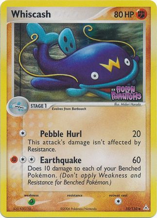 Whiscash (55/110) (Stamped) [EX: Holon Phantoms] | Good Games Adelaide SA
