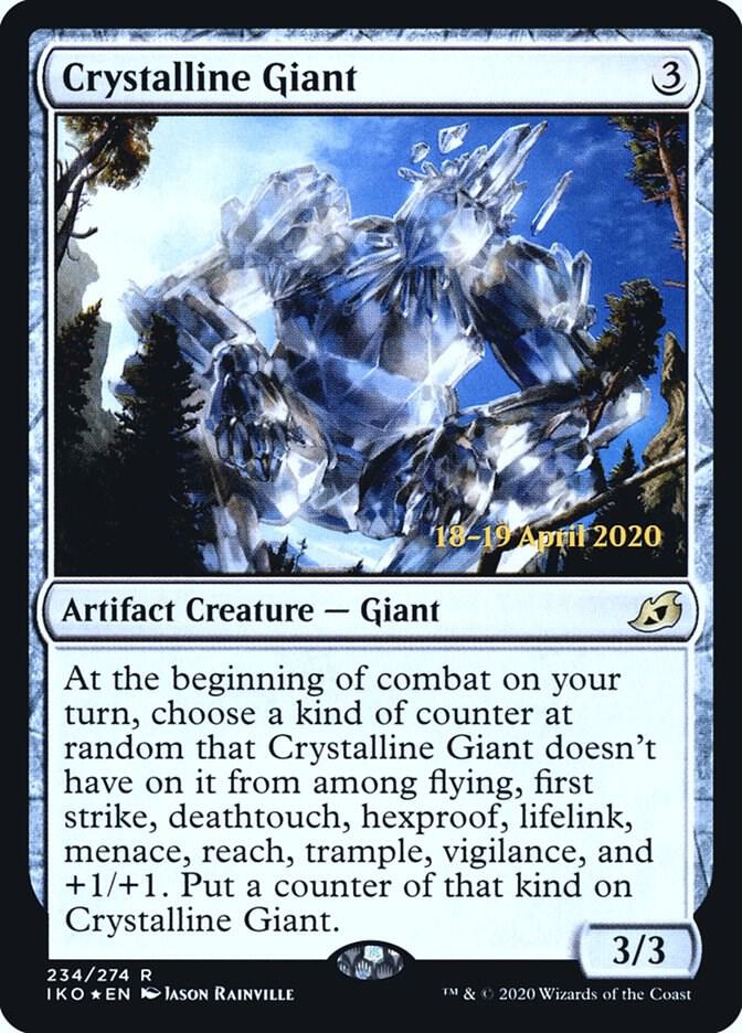 Crystalline Giant 234 (Prerelease Cards)  - Foil | Good Games Adelaide SA