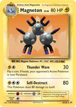 Magneton 38 108 XY Evolutions 038/108 (Deck Exclusives)  | Good Games Adelaide SA