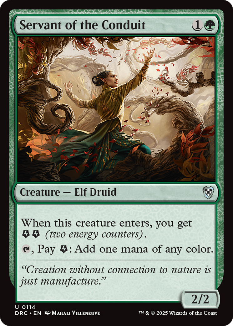 Servant of the Conduit [Aetherdrift Commander] | Good Games Adelaide SA