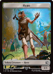 Hero (0002) // Treasure Double-Sided Token [FINAL FANTASY Tokens] | Good Games Adelaide SA