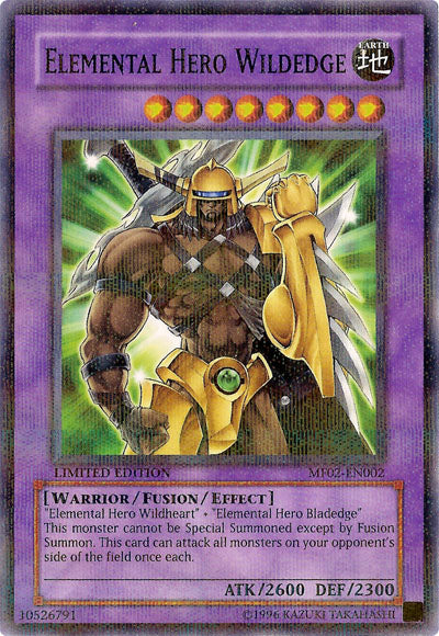 Elemental Hero Wildedge [MF02-EN002] Rare | Good Games Adelaide SA
