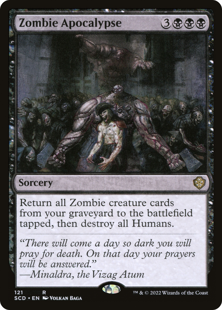 Zombie Apocalypse [Starter Commander Decks] | Good Games Adelaide SA