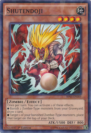 Shutendoji [BP03-EN069] Shatterfoil Rare | Good Games Adelaide SA