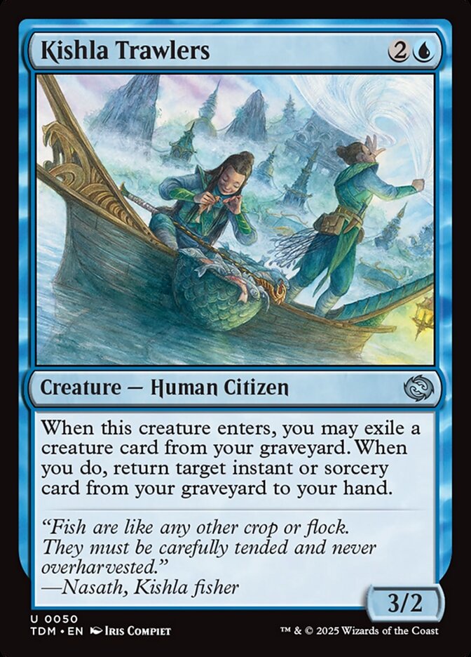 Kishla Trawlers 50 (Tarkir: Dragonstorm)  - Foil | Good Games Adelaide SA