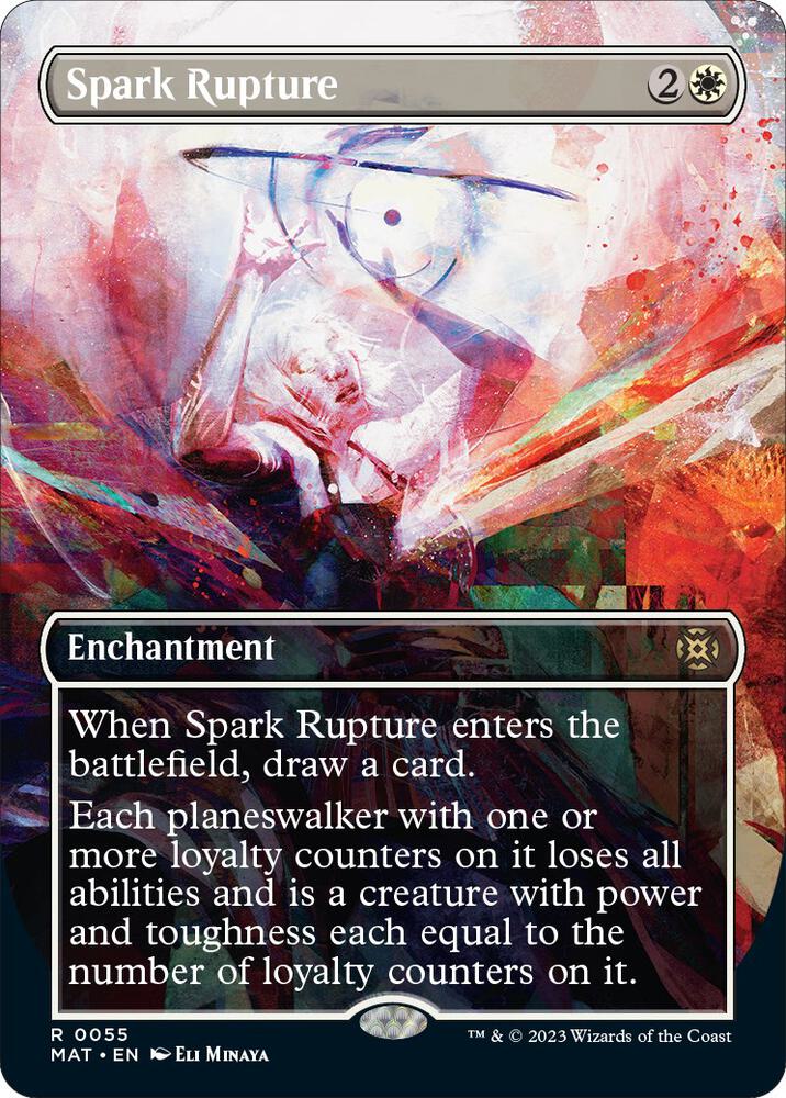 Spark Rupture 55 (March of the Machine: The Aftermath)  - Borderless Foil | Good Games Adelaide SA