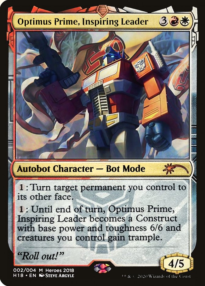 Optimus Prime, Inspiring Leader [Unique and Miscellaneous Promos] | Good Games Adelaide SA