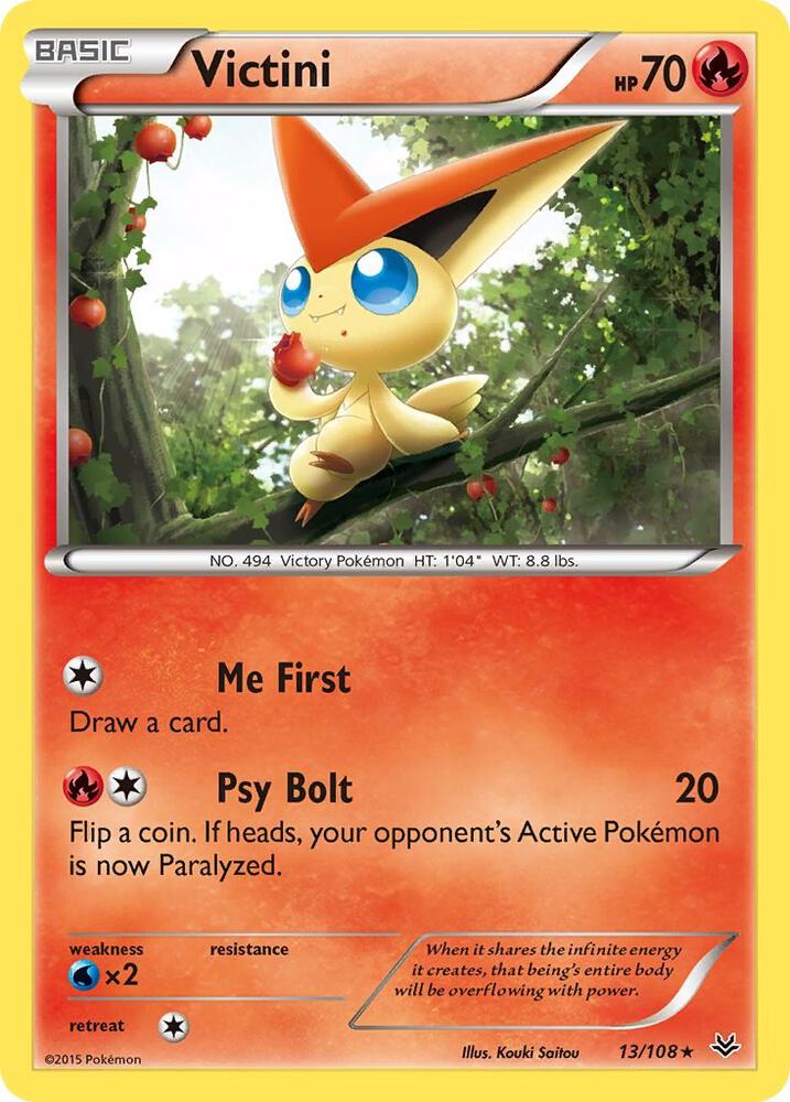 Victini 13/108 (XY - Roaring Skies)  | Good Games Adelaide SA