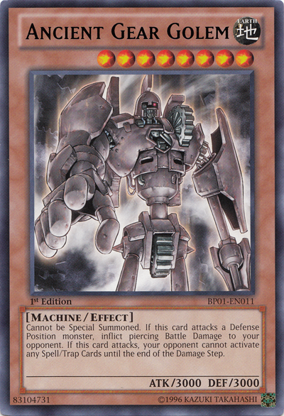 Ancient Gear Golem [BP01-EN011] Rare | Good Games Adelaide SA