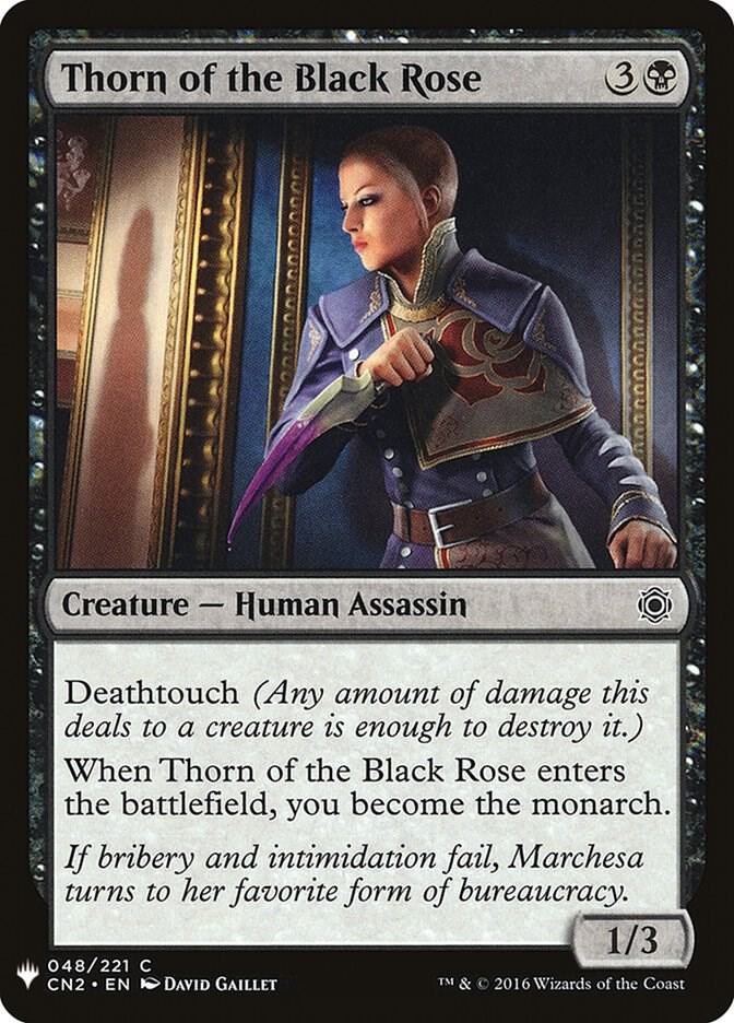 Thorn of the Black Rose 48 (The List Reprints)  | Good Games Adelaide SA
