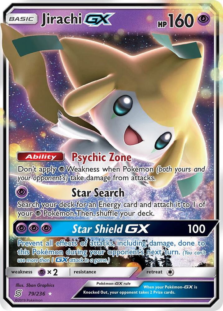 Jirachi GX 79/236 (SM - Unified Minds)  - Holofoil | Good Games Adelaide SA