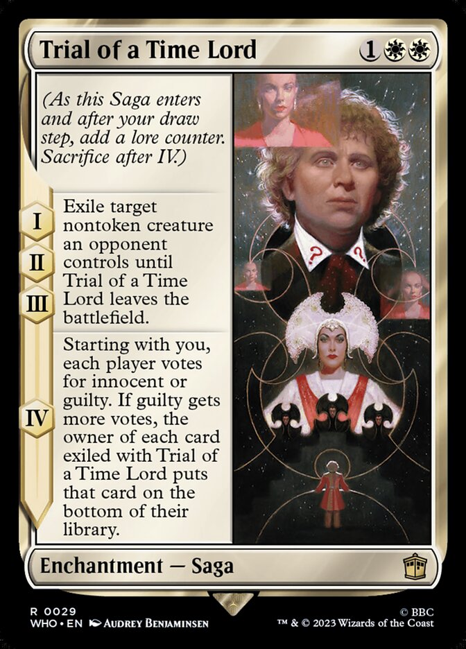 Trial of a Time Lord 29 (Universes Beyond: Doctor Who)  - Foil | Good Games Adelaide SA