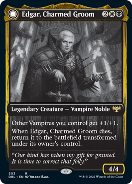 Edgar, Charmed Groom // Edgar Markov's Coffin [Innistrad: Double Feature] | Good Games Adelaide SA