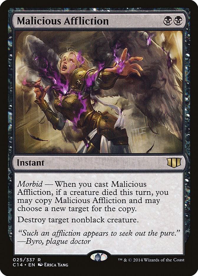 Malicious Affliction 25 (Commander 2014)  | Good Games Adelaide SA