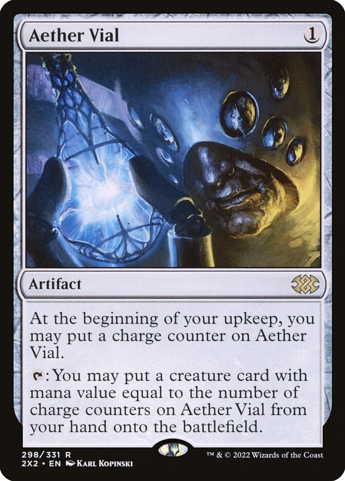 Aether Vial 298 (Double Masters 2022)  | Good Games Adelaide SA
