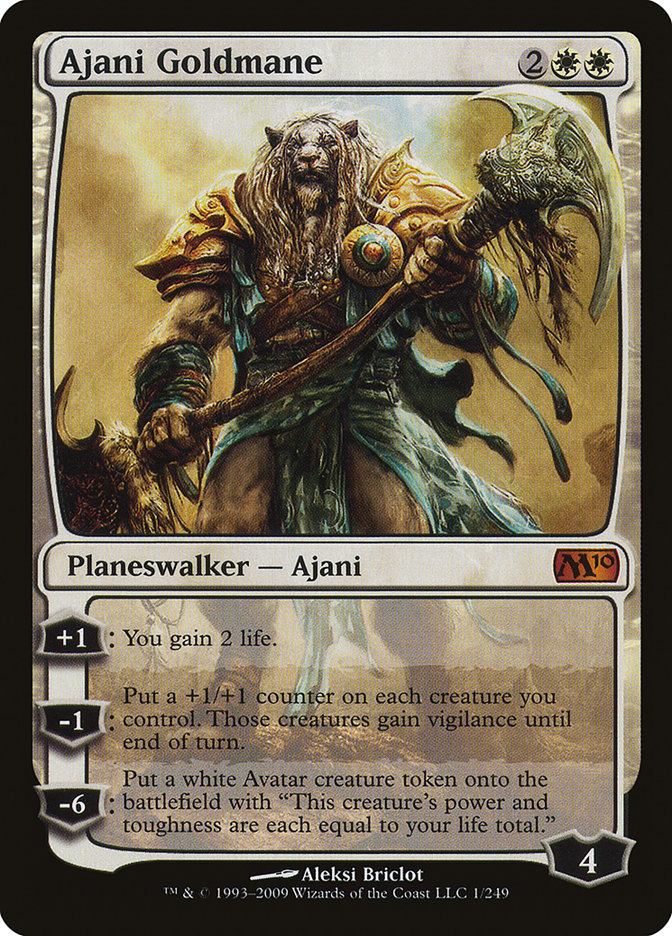 Ajani Goldmane [Magic 2010] | Good Games Adelaide SA