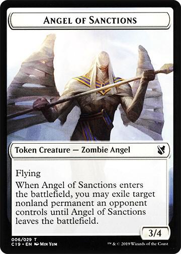 Angel of Sanctions // Horror 6 // 23 (Commander 2019)  | Good Games Adelaide SA