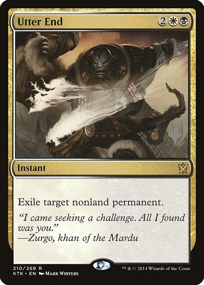 Utter End [Khans of Tarkir Promos] | Good Games Adelaide SA