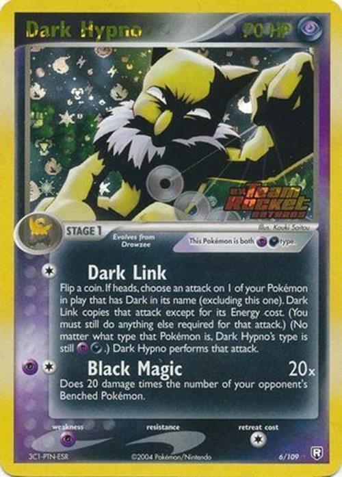 Dark Hypno (6/109) (Stamped) [EX: Team Rocket Returns] | Good Games Adelaide SA