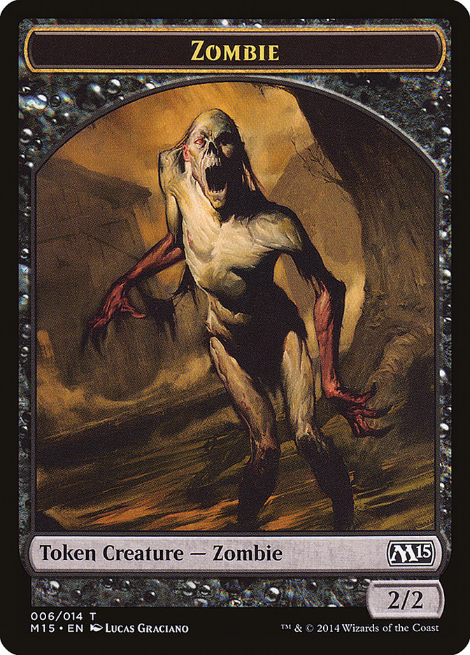 Zombie Token [Magic 2015 Tokens] | Good Games Adelaide SA