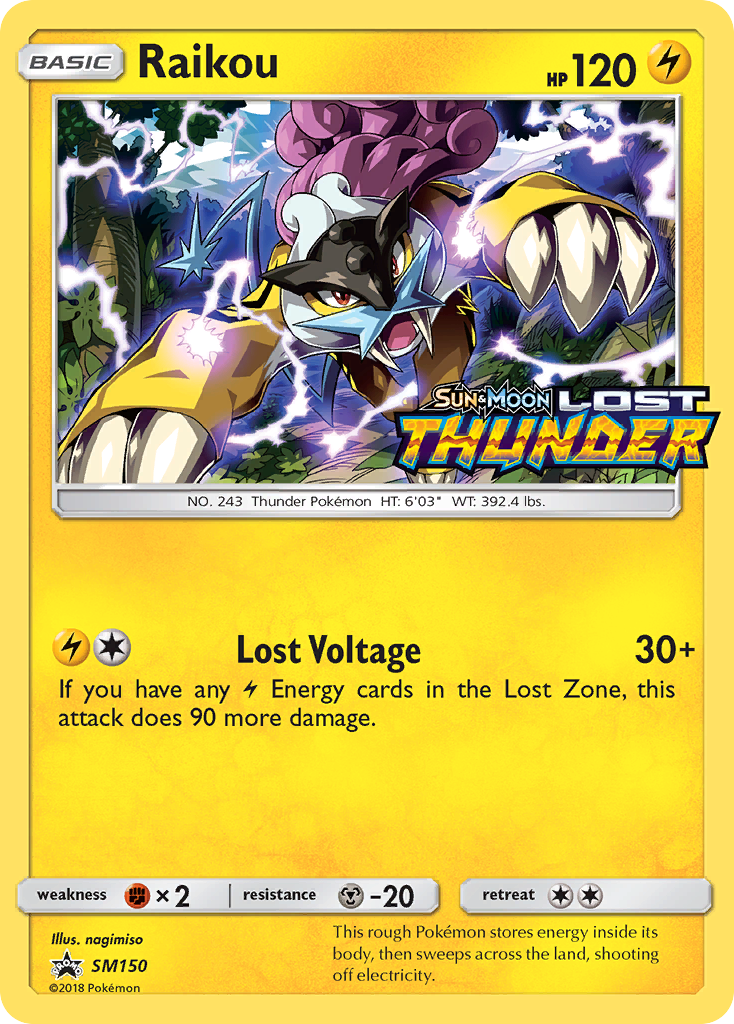 Raikou (SM150) [Sun & Moon: Black Star Promos] | Good Games Adelaide SA