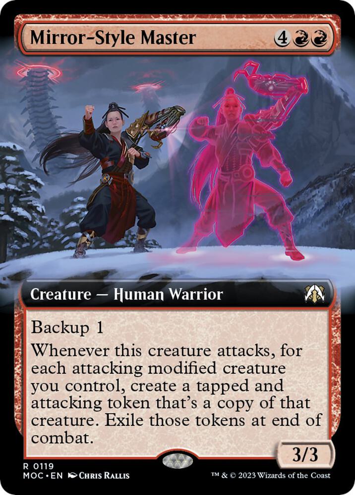 Mirror-Style Master 119 (Commander: March of the Machine)  - Extended Art | Good Games Adelaide SA