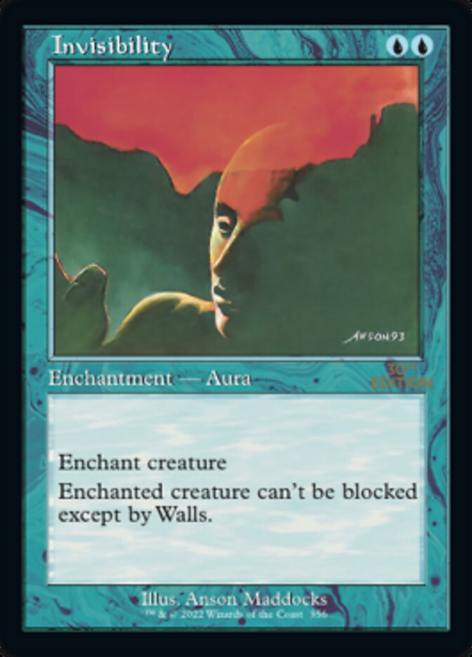 Invisibility (Retro) [30th Anniversary Edition] | Good Games Adelaide SA