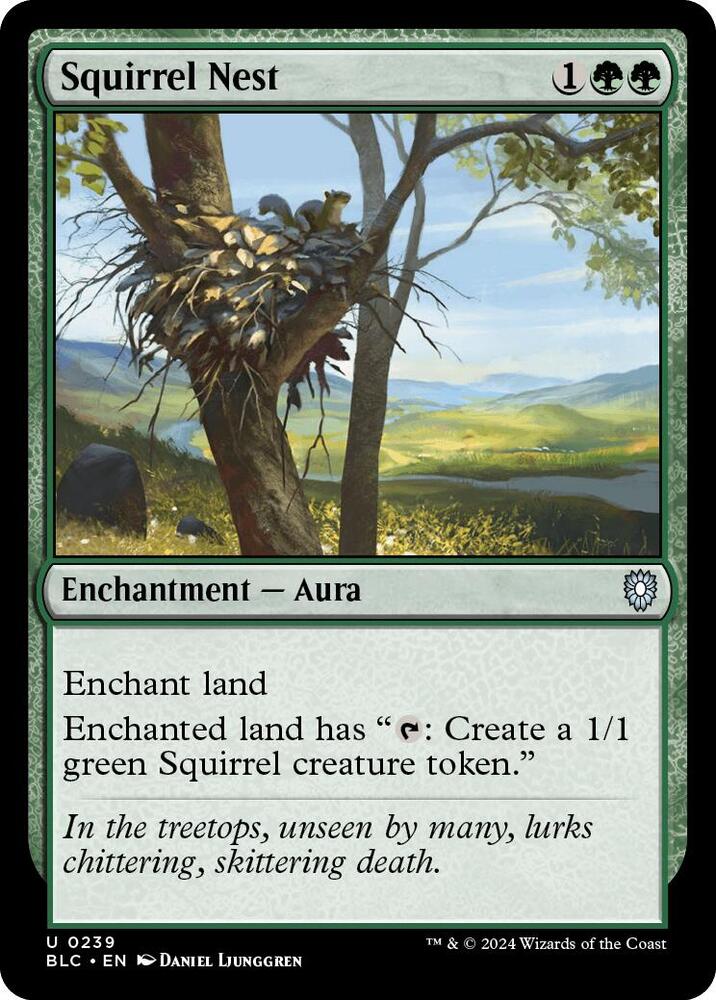 Squirrel Nest 239 (Commander: Bloomburrow)  | Good Games Adelaide SA