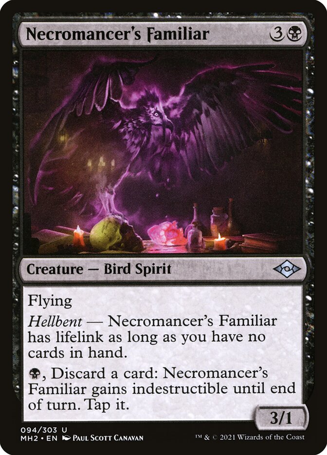 Necromancer's Familiar 94 (Modern Horizons 2)  | Good Games Adelaide SA