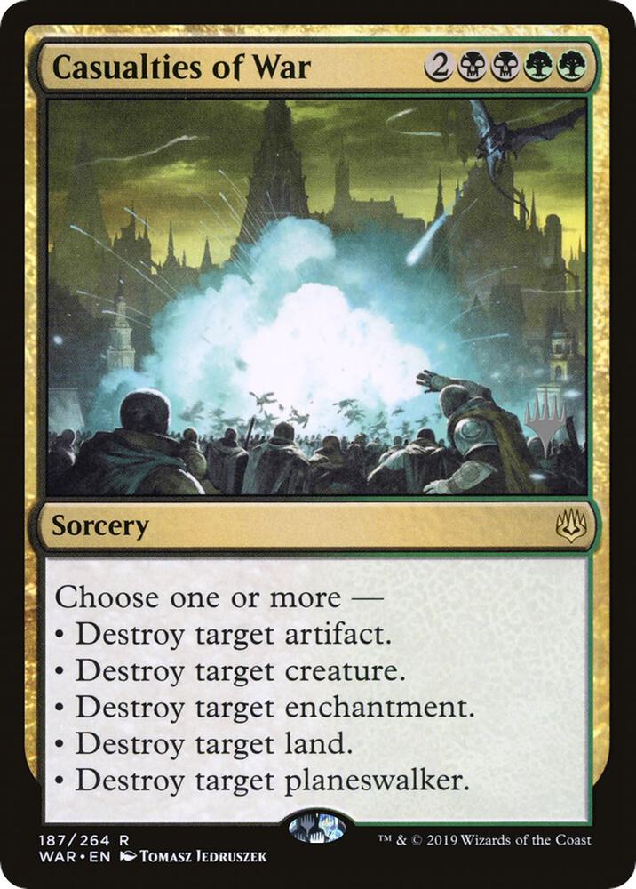Casualties of War 187 (Promo Pack: Zendikar Rising)  | Good Games Adelaide SA