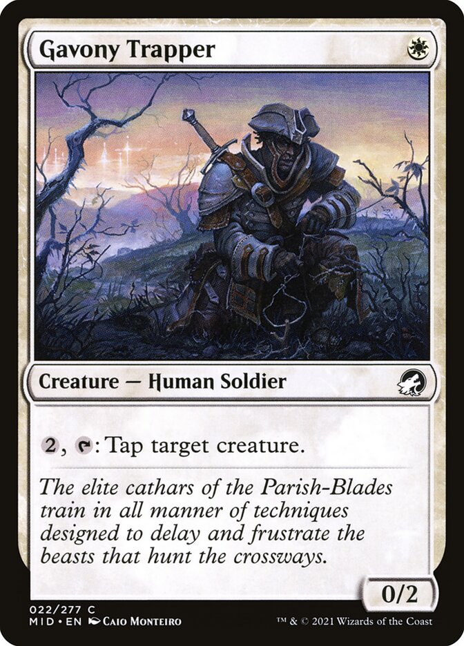 Gavony Trapper 22 (Innistrad: Midnight Hunt)  | Good Games Adelaide SA
