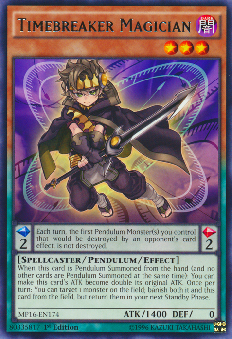 Timebreaker Magician [MP16-EN174] Rare | Good Games Adelaide SA