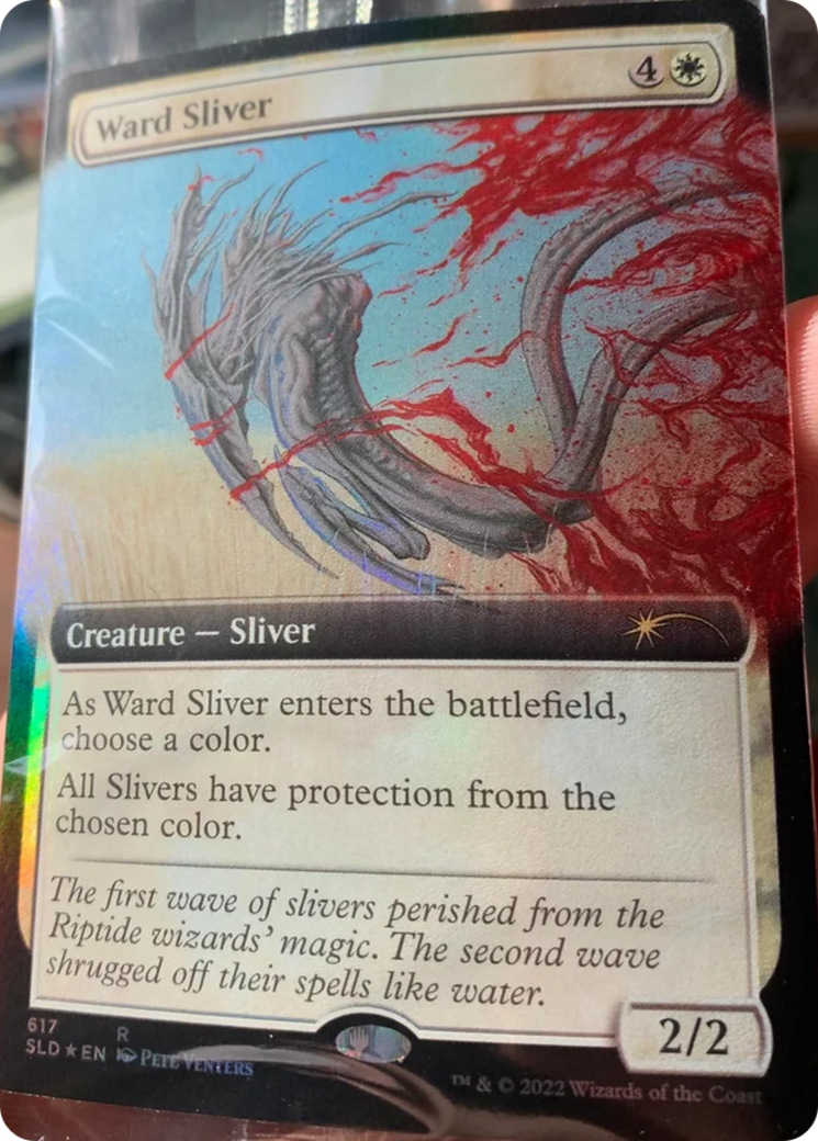 Ward Sliver (Extended Art) [Secret Lair Drop Promos] | Good Games Adelaide SA