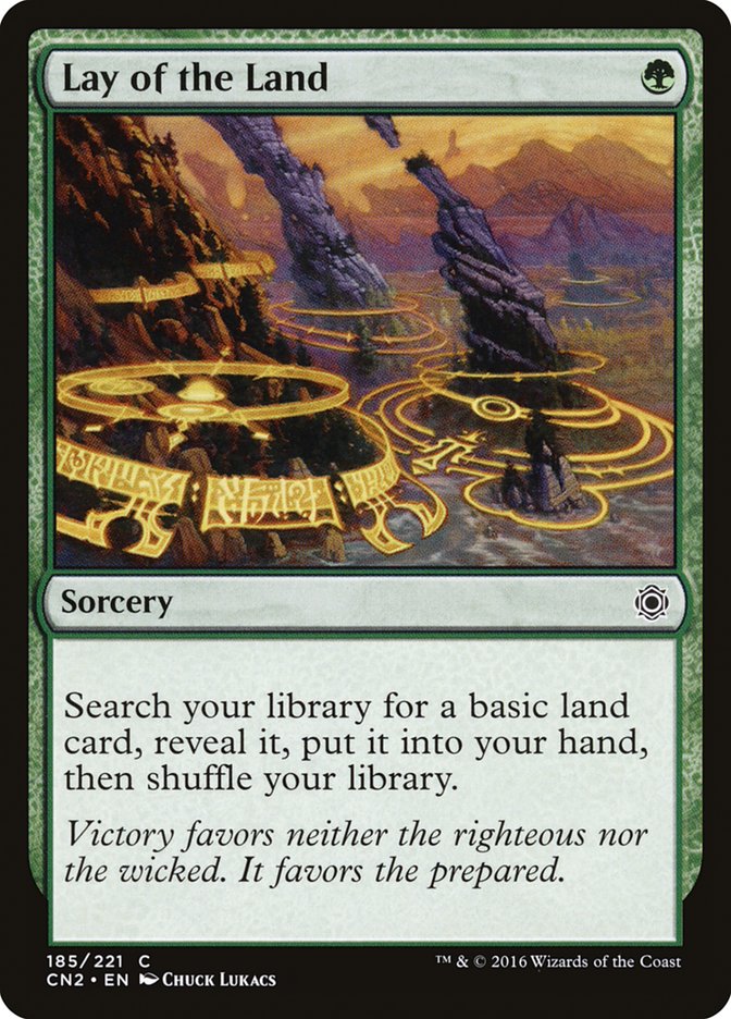 Lay of the Land 185 (Conspiracy: Take the Crown)  - Foil | Good Games Adelaide SA