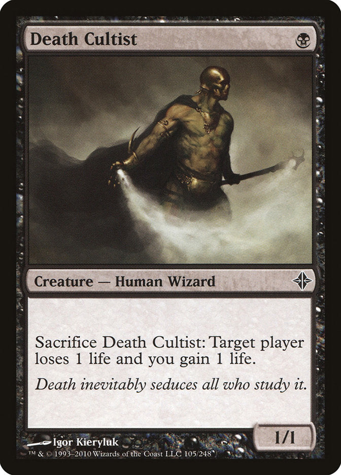 Death Cultist 105 (Rise of the Eldrazi)  - Foil | Good Games Adelaide SA