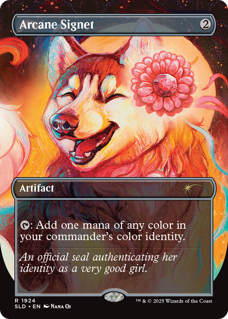 Arcane Signet (1924) (Rainbow Foil) [Secret Lair Drop Series] | Good Games Adelaide SA